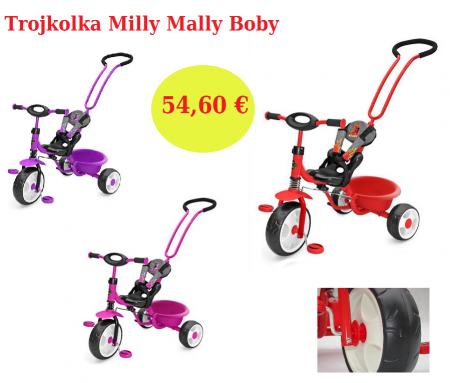 Trojkolka Milly Mally Boby 